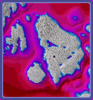 Iso-Söimi, depth map