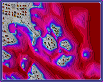Kuopionlahti, depth map