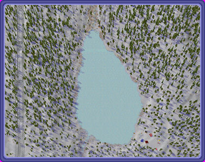 Mustalampi, mini map