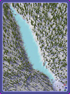 Pitkälampi, mini map
