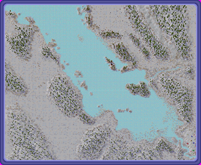 Venetjoen tekojärvi, mini map